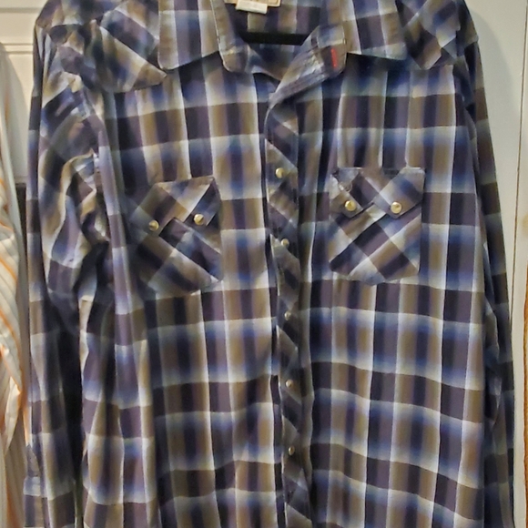 3 Very cool Cowboy Western Men's Shirts size XL and XXL fits like XL - Picture 4 of 12